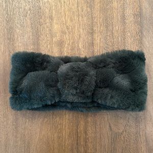 Anthropologie Faux Fur Headband